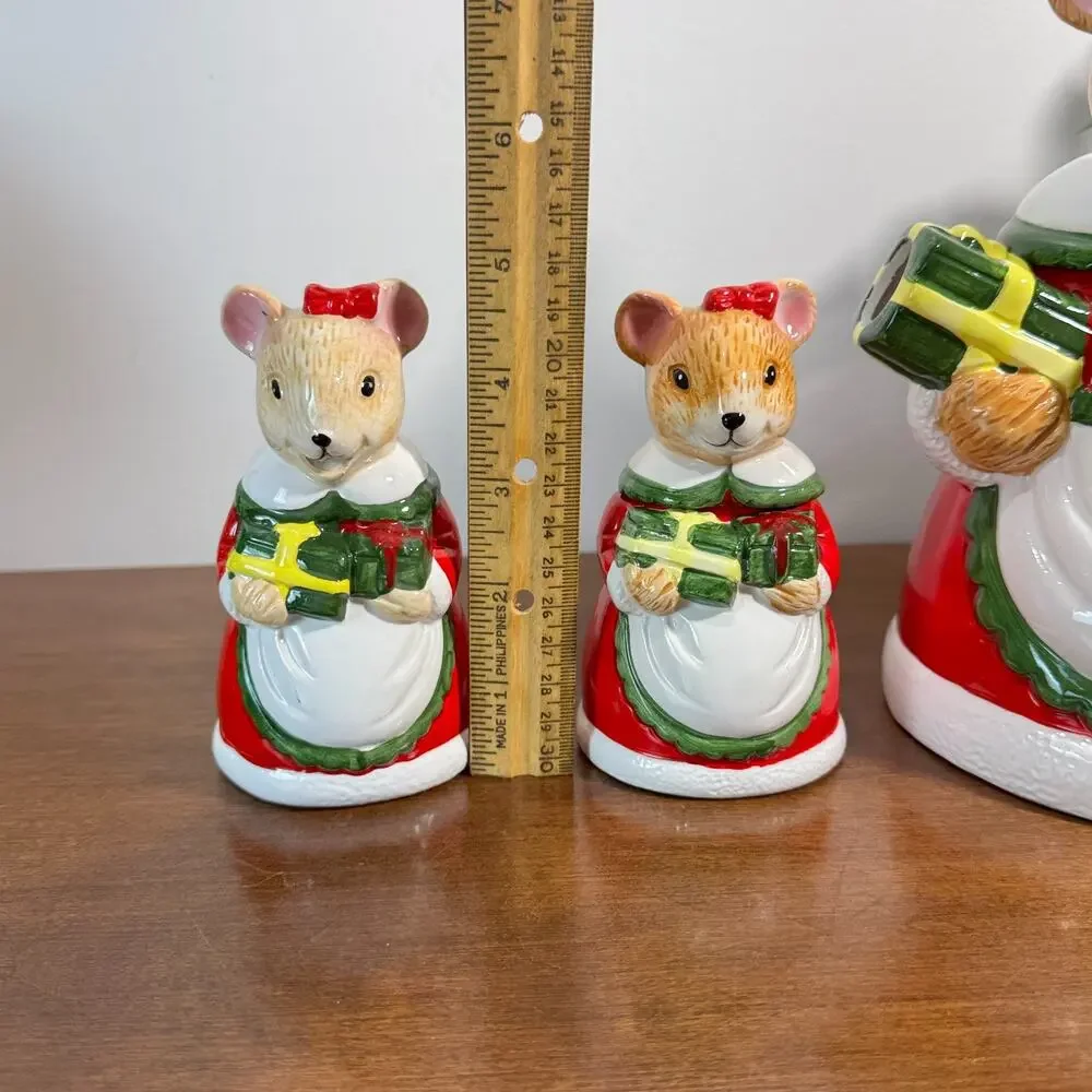 Vintage Christmas Teapot with Cream and Sugar Set QVC Taiwan